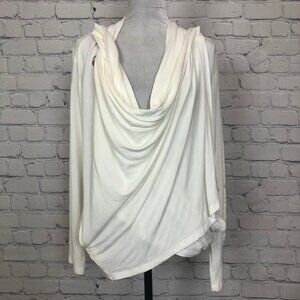 NWT Magnetic Me Egret Modal Front Magnetic Drape Cardigan Size XS/S 0-6